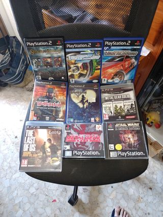 Lote 9 Juegos PS2 Reservado 