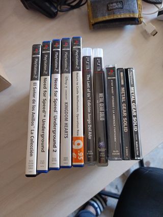 Lote 9 Juegos PS2 Reservado 