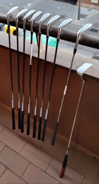 Juego palos de golf mujer 