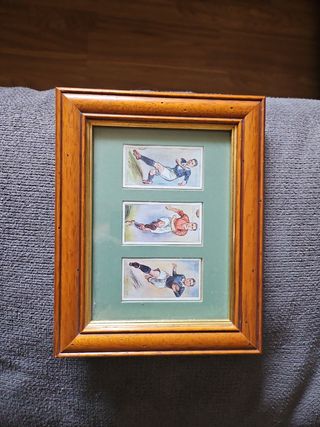 cromos de fútbol vintage PLAYER'S CIGARETTED