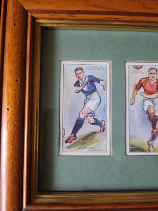 cromos de fútbol vintage PLAYER'S CIGARETTED