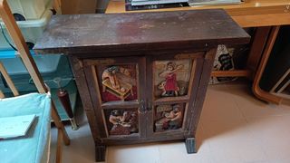 Mueble Taquillón Antiguo Madera