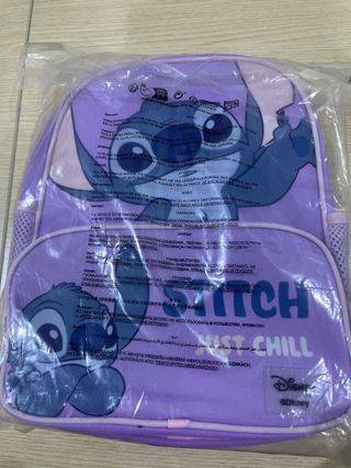 Mochila Disney Stitch Morada