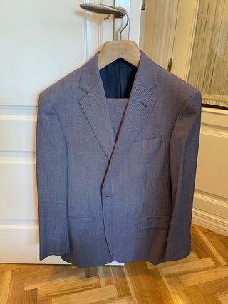 Traje Pal Zileri Azul Grisáceo