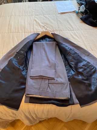 Traje Pal Zileri Azul Grisáceo