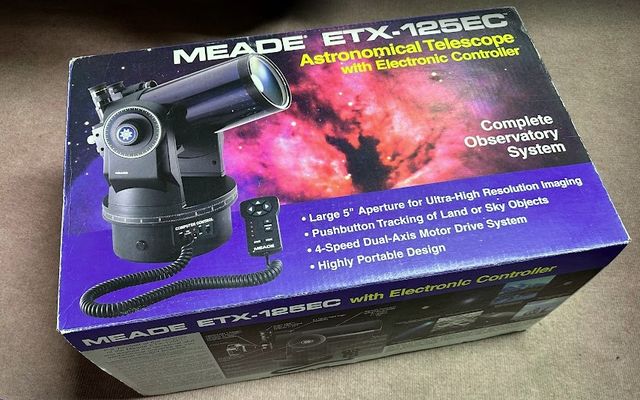 Meade ETX-125 EC - Apenas telescópio - Peças