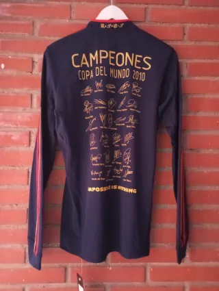 Camiseta España Mundial 2010 Campeones Formotion