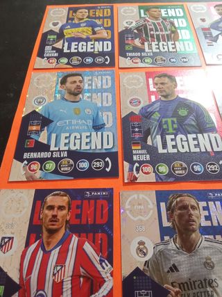 LOTE 9 TOP LEGEND FIFA WORLD CUP 25 MUNDIAL CLUBES