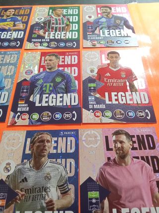 LOTE 9 TOP LEGEND FIFA WORLD CUP 25 MUNDIAL CLUBES