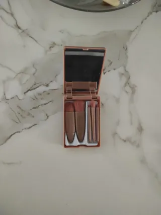 Estuche Pinceles Maquillaje Compacto