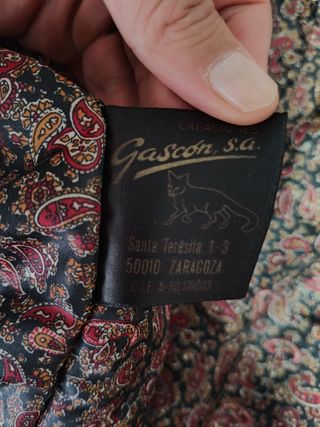 Cazadora de piel marrón