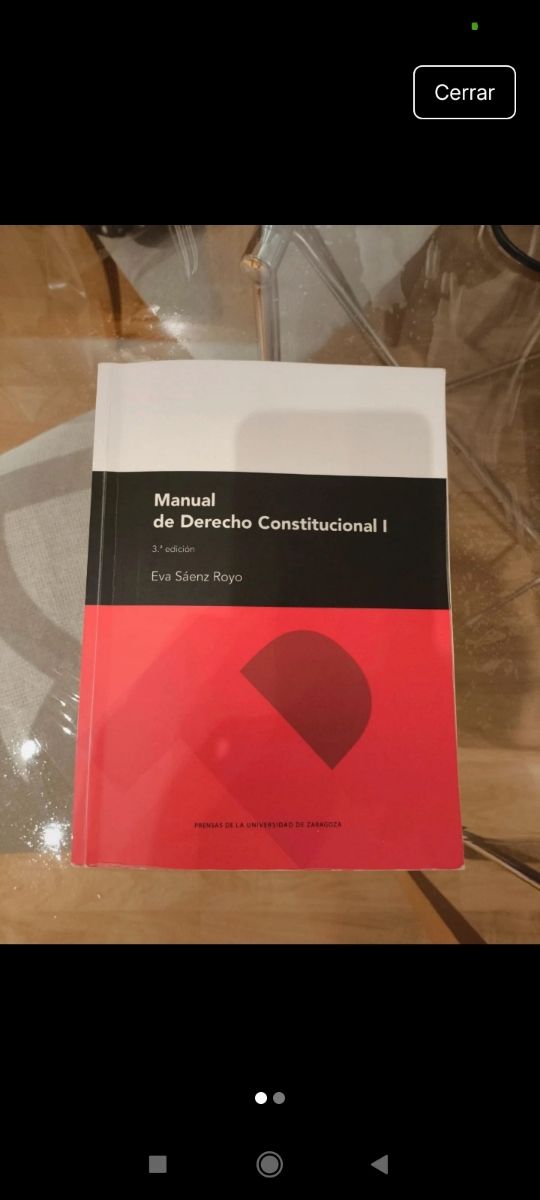 Manual de Derecho Constitucional I