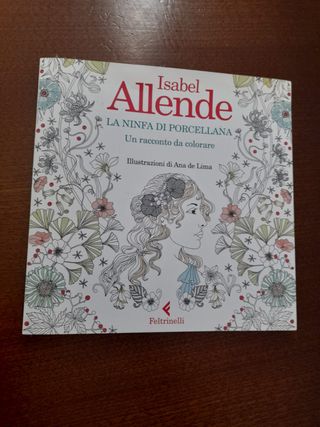 Libro nuovo La ninfa di porcellana. libro da color