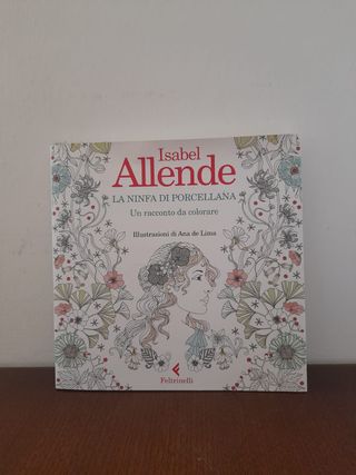 Libro nuovo La ninfa di porcellana. libro da color