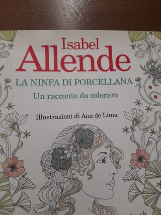 Libro nuovo La ninfa di porcellana. libro da color