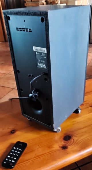Barra de Sonido LG Negra/Gris