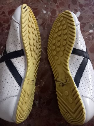 Zapatillas Munich Blancas y Azules Talla 42