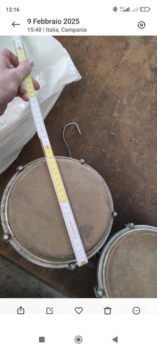 Coppia di Bonghetti Percussioni