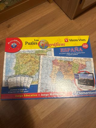 Puzzle Geográfico España Vicens Vives Clementoni