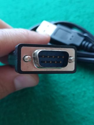 Adaptador USB a RS232 DB9 macho