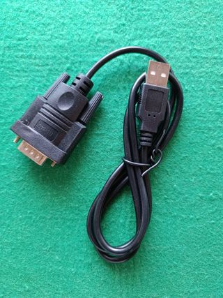Adaptador USB a RS232 DB9 macho