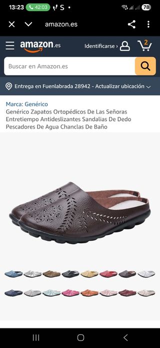 Zapatos ortopédicos marrones