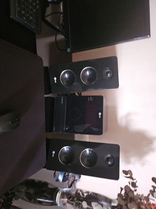 Equipo de música LG negro
