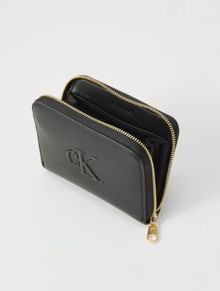 Cartera Calvin Klein BOLD MONOGRAM Negra
