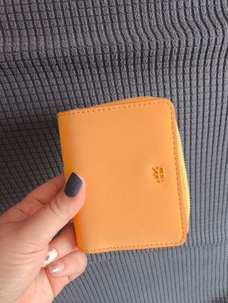 Cartera Parfois naranja y amarilla