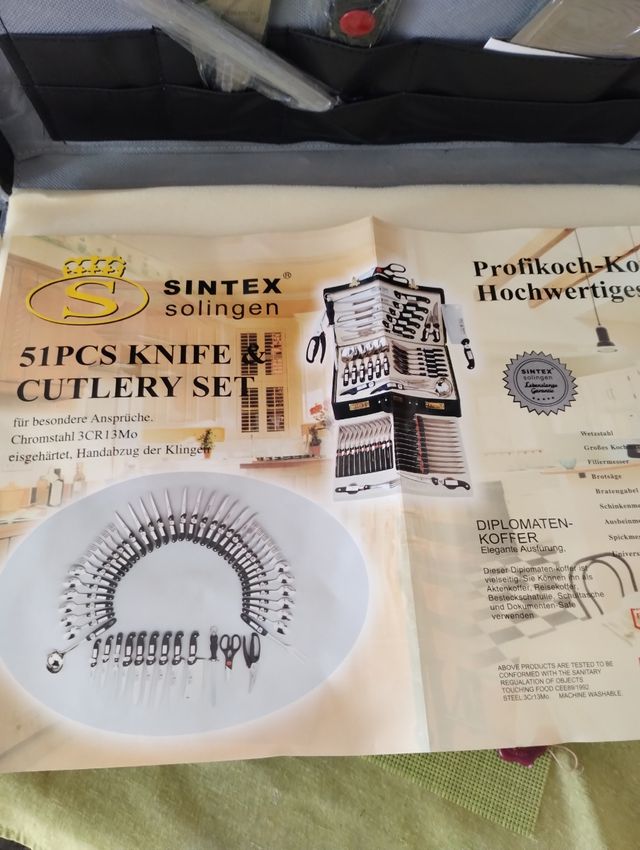 Set coltelli, forchette e cucchiai SINTEX