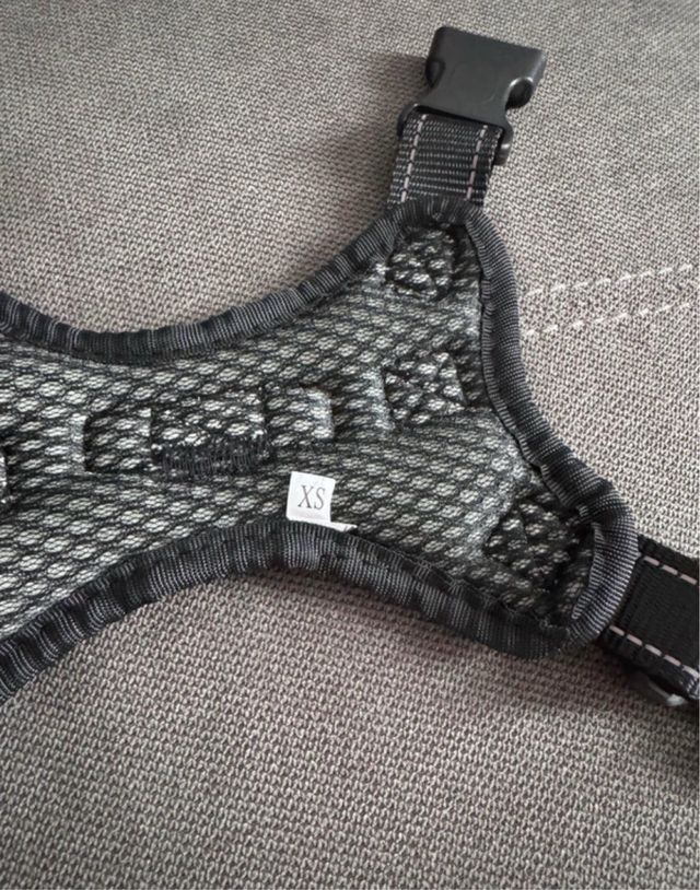 Pettorina per cani nera