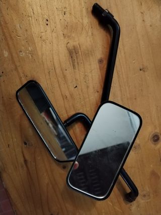 Coppia specchietti moto Steve McQueen