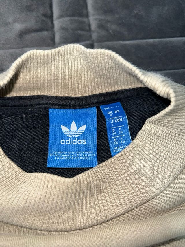 Sudadera Adidas vintage negro Old School sportswea