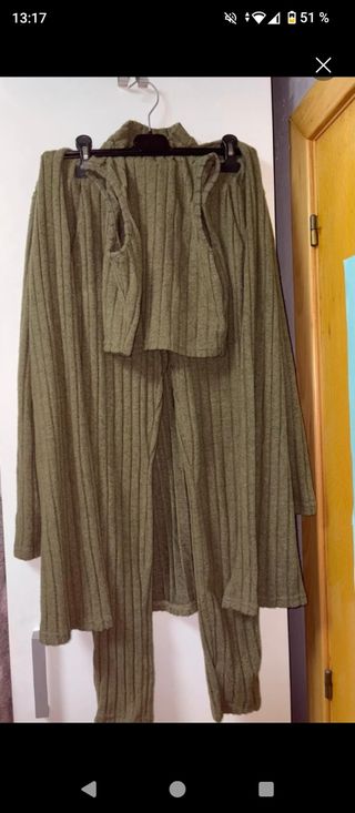 Conjunto 3 piezas verde