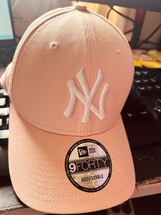 Gorra New Era 9FORTY Rosa Mujer original