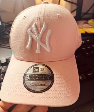 Gorra New Era 9FORTY Rosa Mujer original