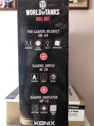 Pack Gaming World of Tanks Konnix