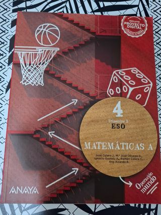Matemáticas A 4 eso
3 trimestre
