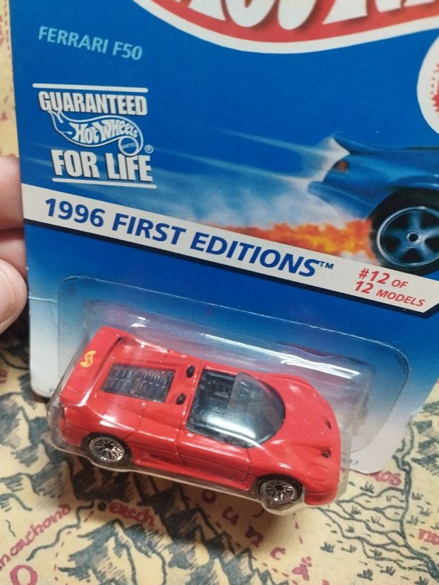 Hot Wheels Ferrari F50 1996 Primera Edición 
