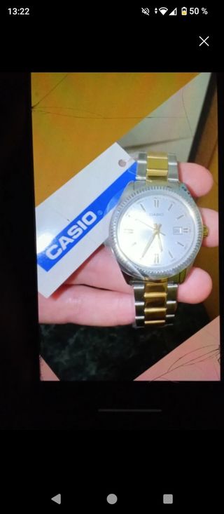 Reloj Casio bicolor