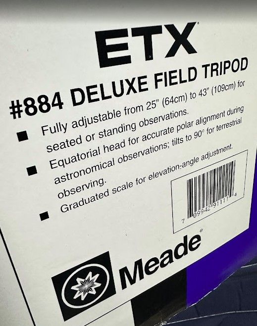 Tripé Meade ETX #884 Deluxe Field Tripod