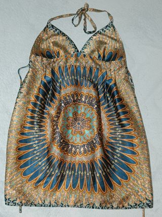 Vestido Oscar de la Renta Estampado