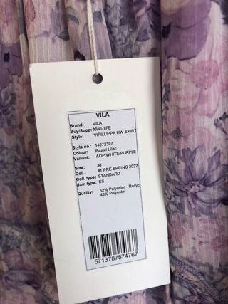 Minifalda VILA CLOTHES multicolor