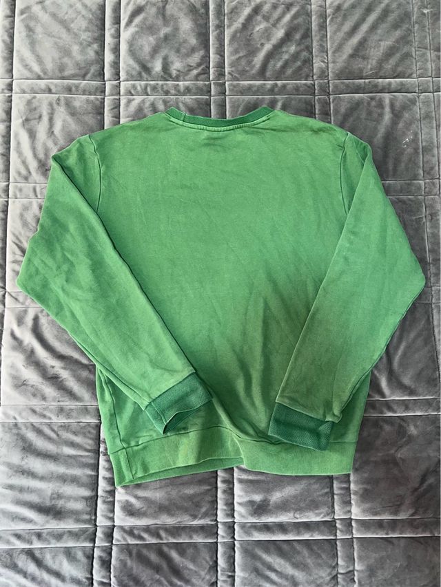 Jersey Lacoste verde old money style 100% cotton
