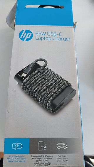 Cargador HP 65W USB-C Laptop
