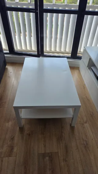 Mesa de centro Lack blanca