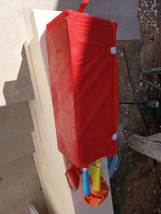 Parque cuna plegable con colchon