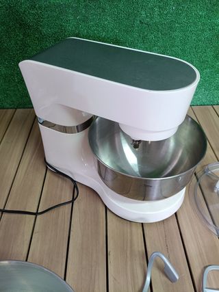 Arebos Batidora Amasadora Multifunción 1500W Crema