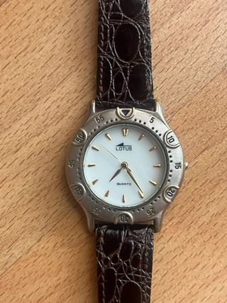 Reloj Lotus Mujer Marrón/Plata