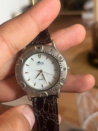 Reloj Lotus Mujer Marrón/Plata